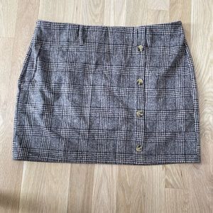 Plaid skirt